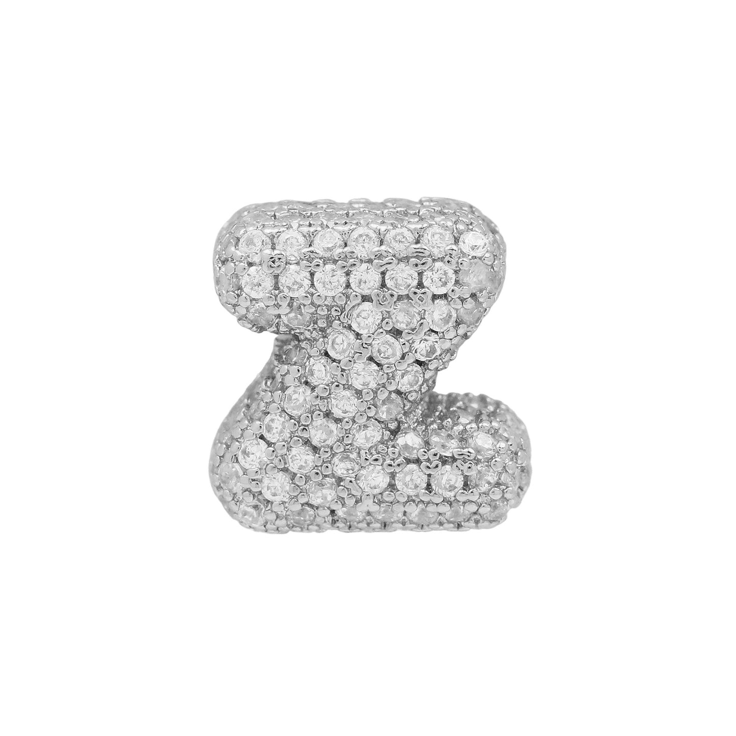 New Necklace Bubble Balloon DIY English Name 26 Letter Pendant