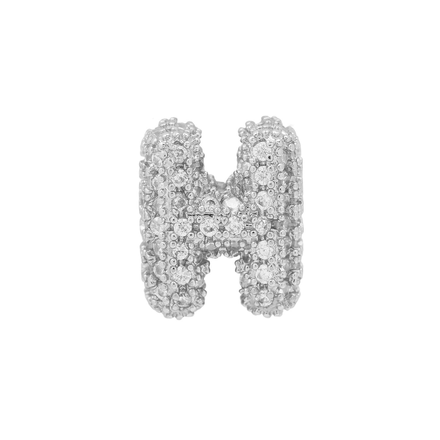 New Necklace Bubble Balloon DIY English Name 26 Letter Pendant