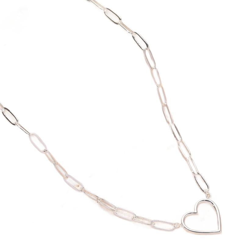 Simple And Versatile Heart Pendant Necklace For Women