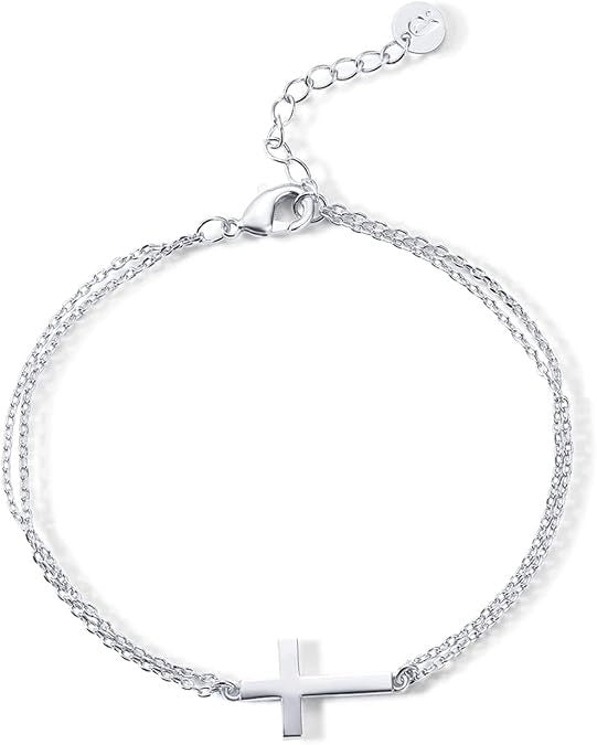Compact Cross Charm Bracelet For A Touch Of Coastal Luxury