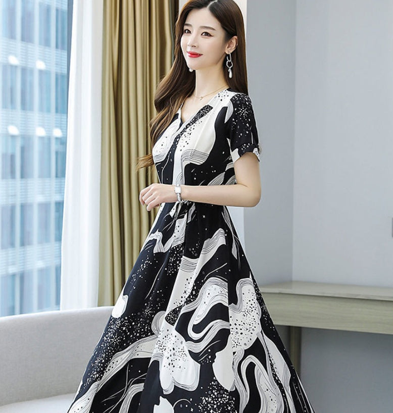 Fashion Mid-length Loose Plus Size Women's Skirt