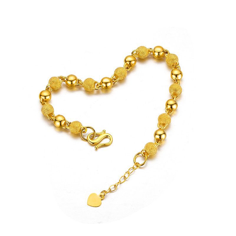 Solid Light Sand Beads All-match Bracelet Women